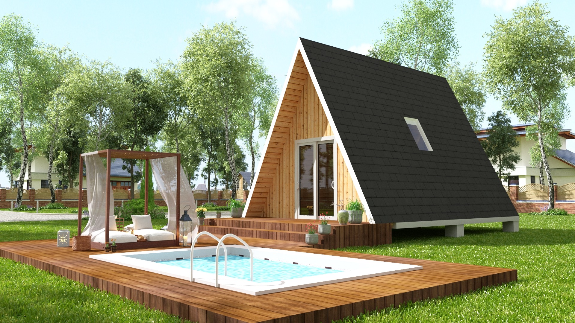 A Frame Wooden Housee Prefab Wooden Homes A Frame Wooden Housee Prefab Wooden Homes